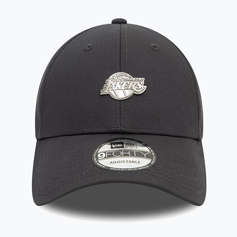 Kšiltovka New Era Metallic Pin 940 Lakers dark grey 3