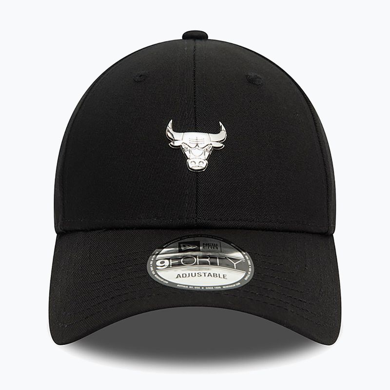 Kšiltovka New Era Metallic Pin 940 Bulls black 3