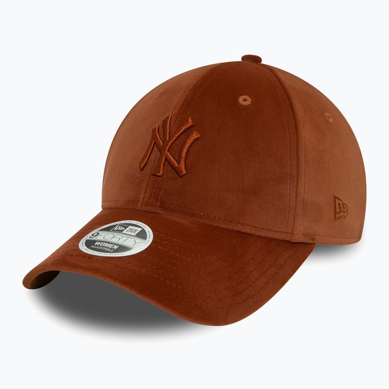 Dámská kšiltovka  New Era Velour Midi 9FORTY New York Yankees brown 2