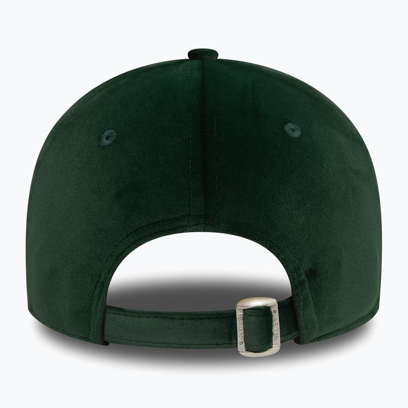 Dámská kšiltovka  New Era Velour Midi 9FORTY New York Yankees dark green 4