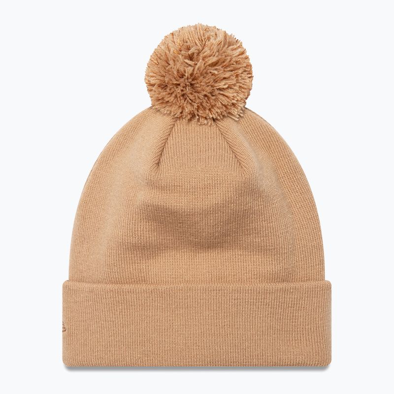 Dámská kšiltovka  New Era Metallic Bobble Knit Beanie New York Yankees beige 2