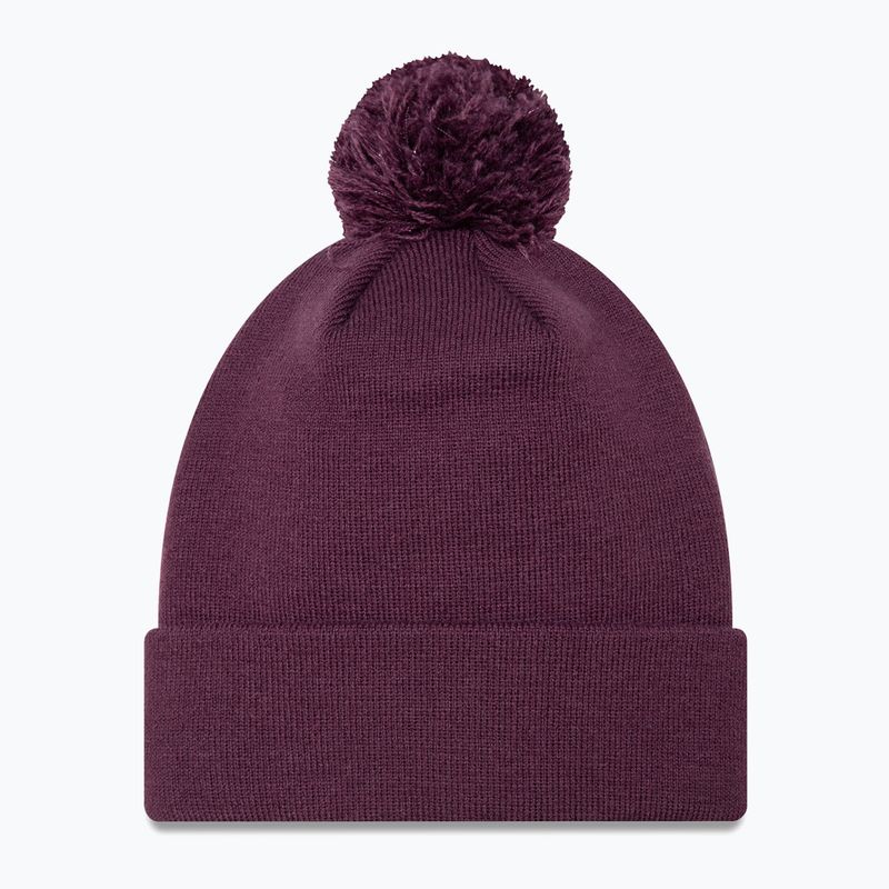 Dámská kšiltovka  New Era Metallic Bobble Knit Beanie New York Yankees dark purple 2