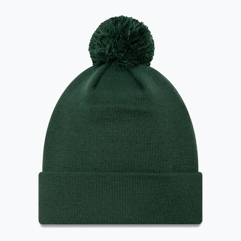 Dámská kšiltovka New Era Metallic Bobble Knit Beanie Los Angeles Dodgers dark green 2