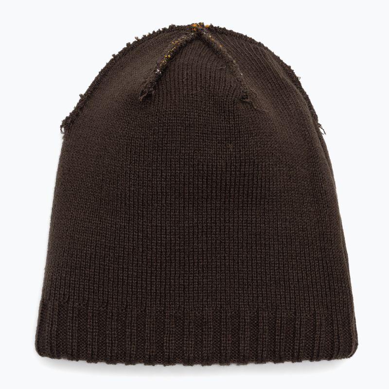 Dámská zimní čepice New Era Rail Isle Cuff Knit Beanie dark brown 4