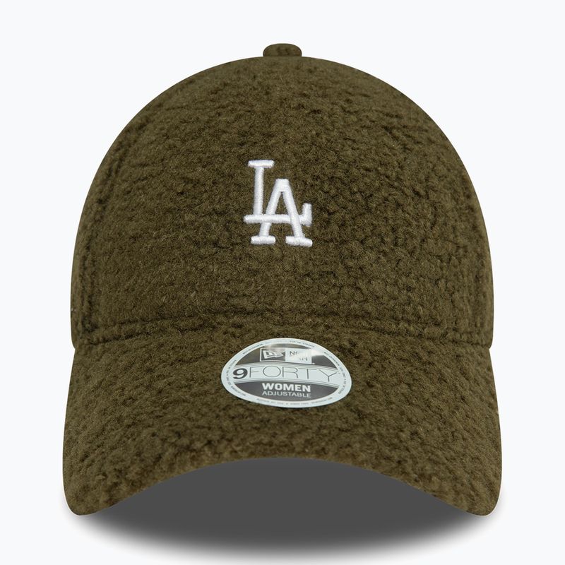 Dámská kšiltovka  New Era Borg 9FORTY Los Angeles Dodgers dark green 3