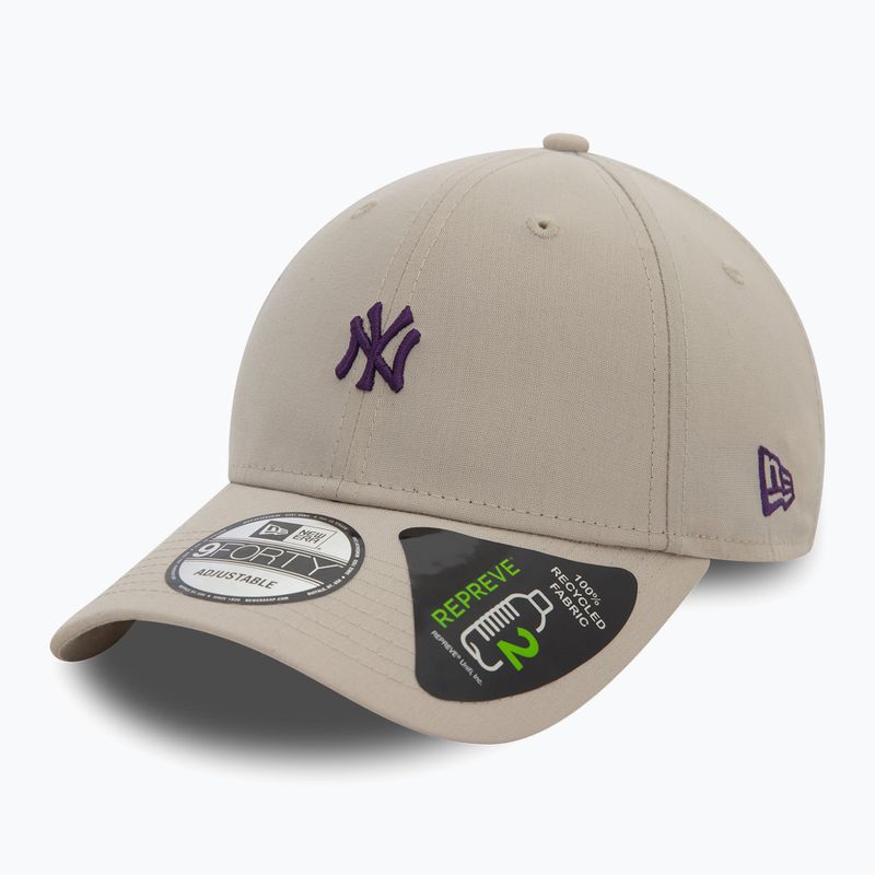 Kšiltovka New Era Repreve Mini Logo 9FORTY New York Yankees light beige 2