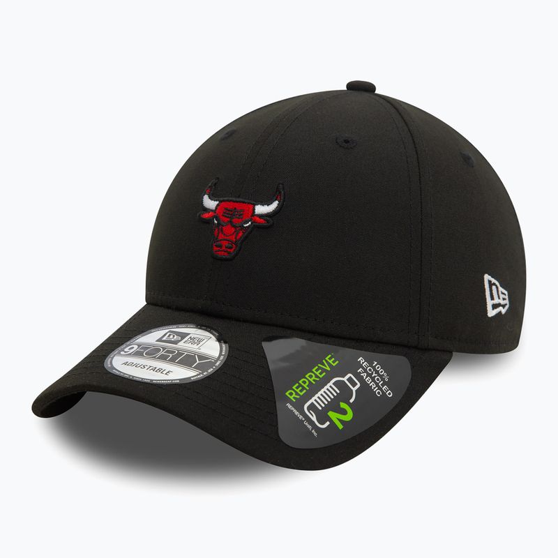 Kšiltovka New Era Repreve Mini Logo 9FORTY Chicago Bulls black 2