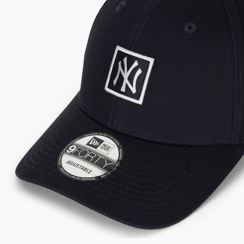 Kšiltovka New Era Metallic Patch 9FORTY New York Yankees navy 3