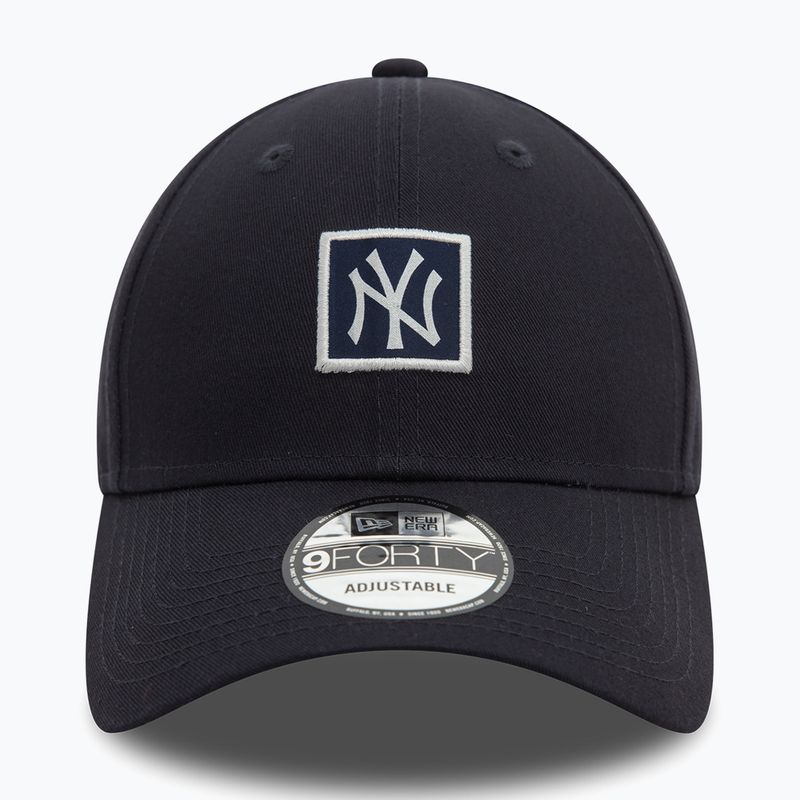 Kšiltovka New Era Metallic Patch 9FORTY New York Yankees navy 3
