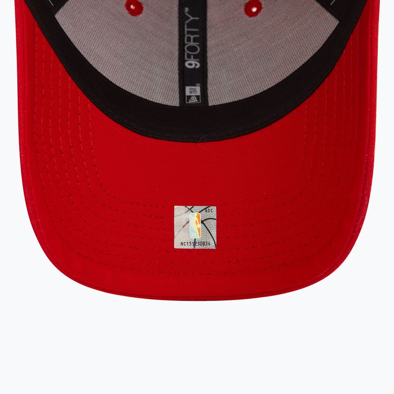 Kšiltovka New Era Metallic Patch 9FORTY Chicago Bulls red 5