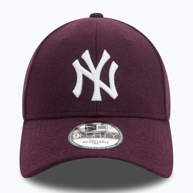 Kšiltovka New Era Melton Wool 9FORTY New York Yankees purple 3