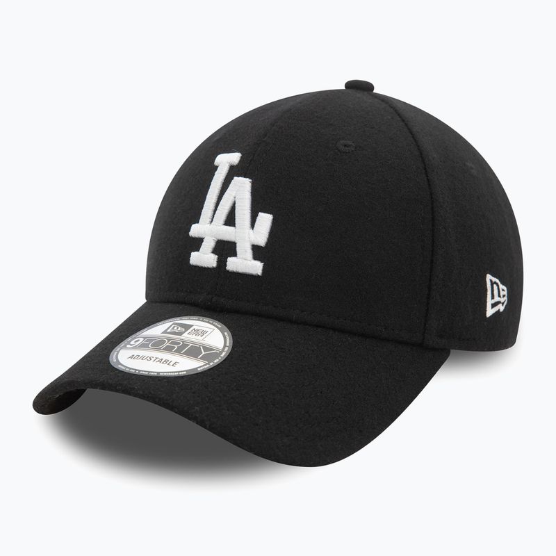 Kšiltovka New Era Melton Wool 9FORTY Los Angeles Dodgers black 2