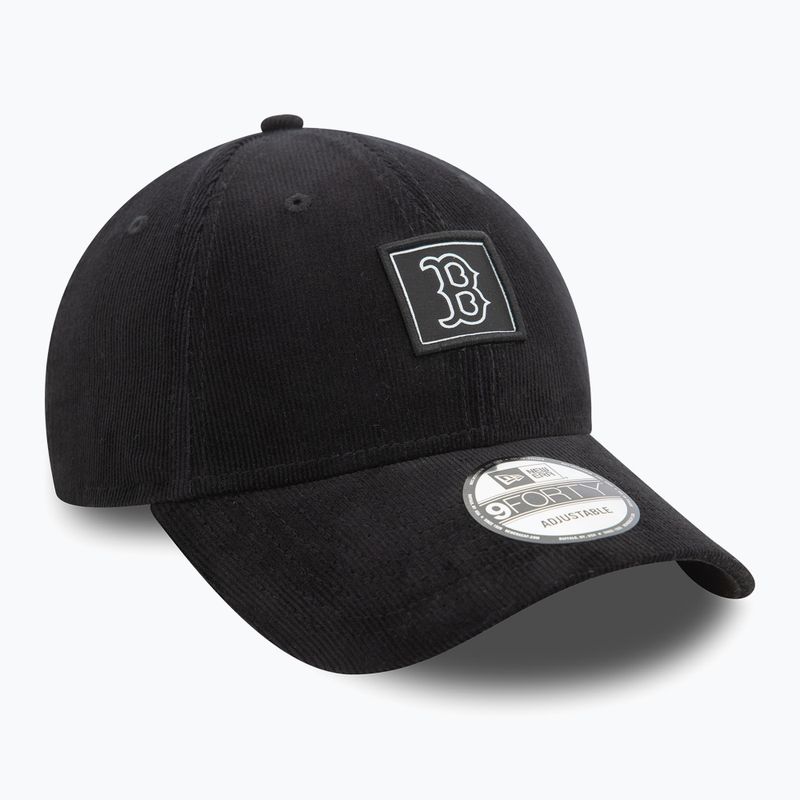 Kšiltovka New Era Cord Patch 9FORTY Boston Red Sox black