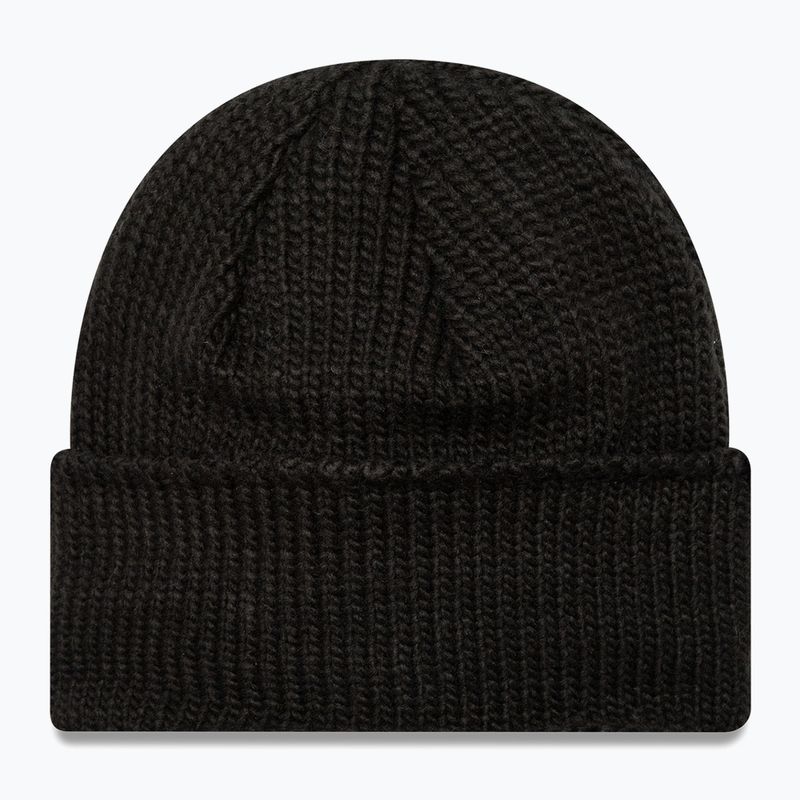 Zimní čepice New Era Metal Pin Wide Cuff Knit Beanie black 2