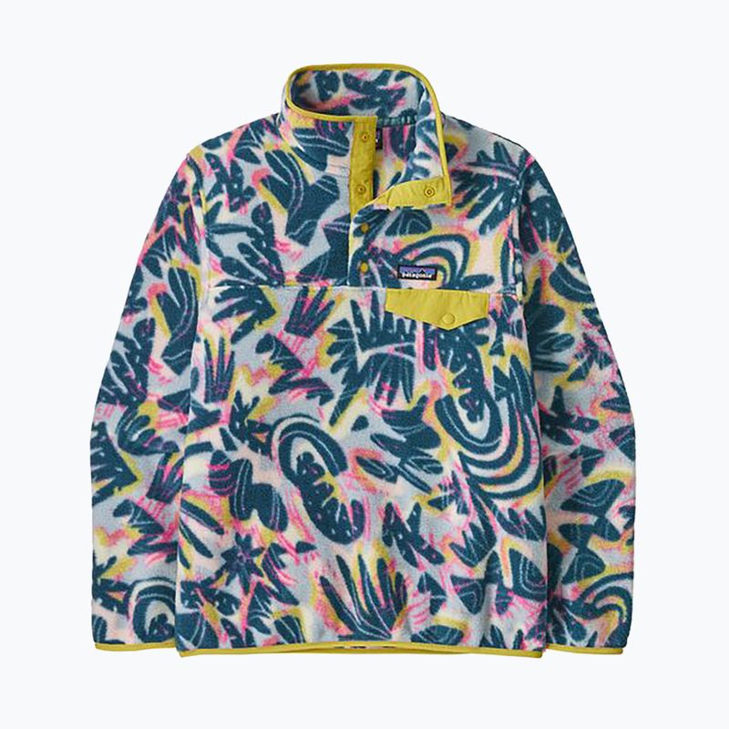 Dámská trekingová mikina Patagonia LW Synch Snap-T P/O wild botanist/tidal teal 4