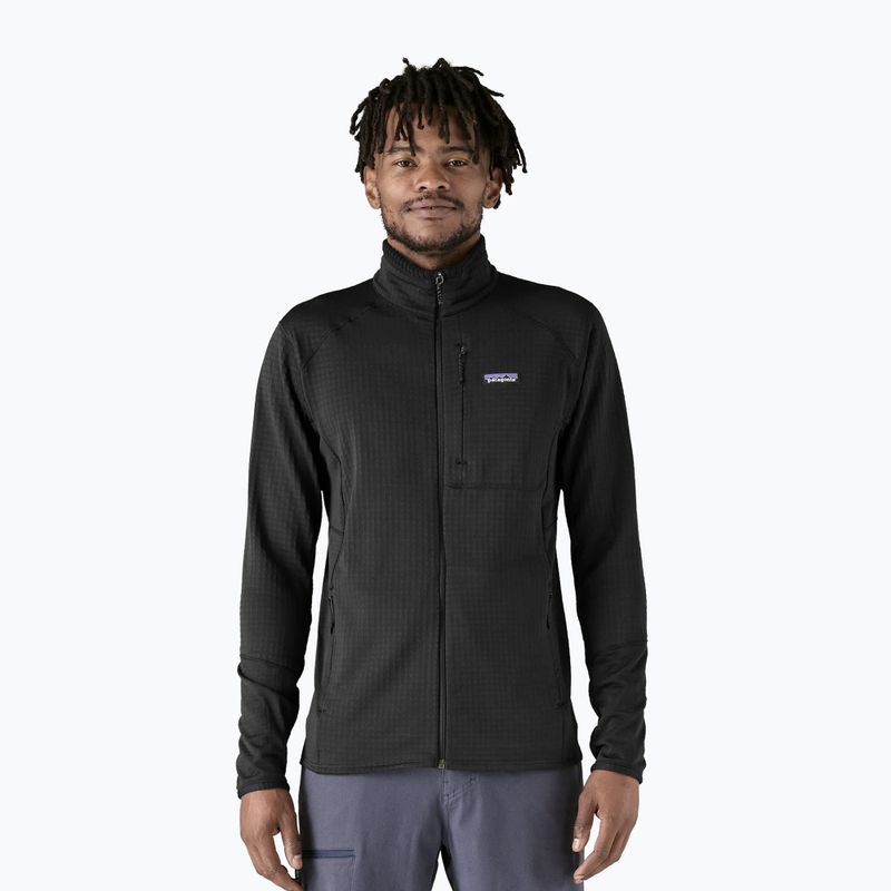 Pánská fleecová mikina Patagonia R1 Hybrid black