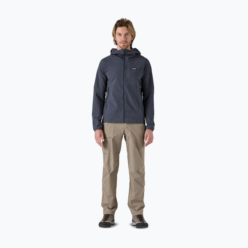 Pánská mikina Patagonia R1 TechFace Hoody smolder blue 2