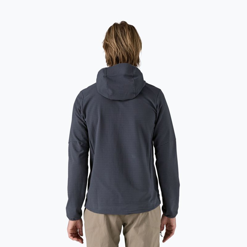 Pánská mikina Patagonia R1 TechFace Hoody smolder blue 3