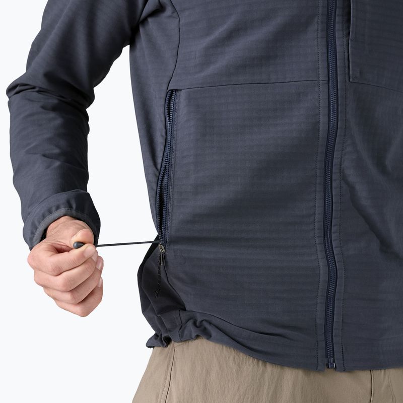 Pánská mikina Patagonia R1 TechFace Hoody smolder blue 7