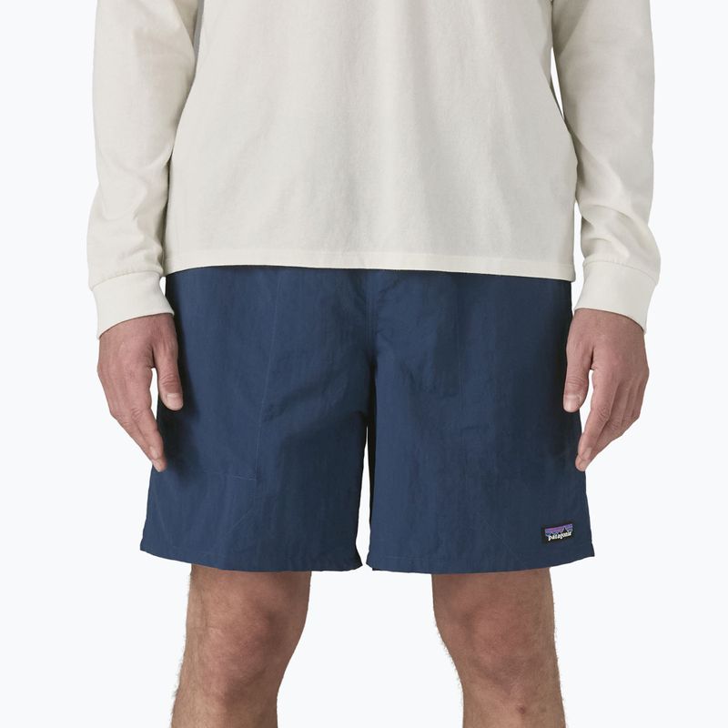 Pánské šortky Patagonia Baggies Longs 7" tidepool blue w/tidepool blue 3