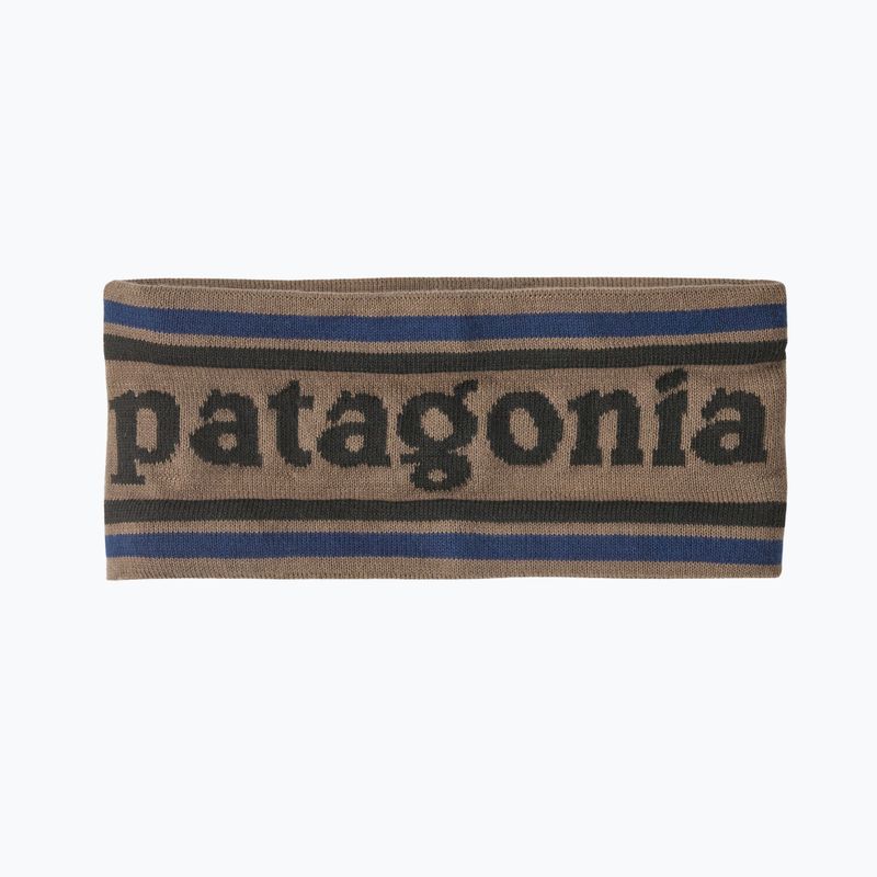 Dámská čelenka Patagonia Powder Town park stripe: marlow brown