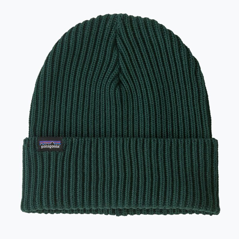 Zimní čepice Patagonia Fishermans Rolled Beanie cascade green