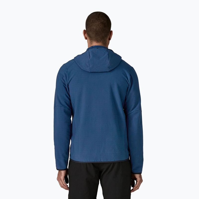 Pánská softshellová bunda Patagonia R2 TechFace Hoody clement blue 3