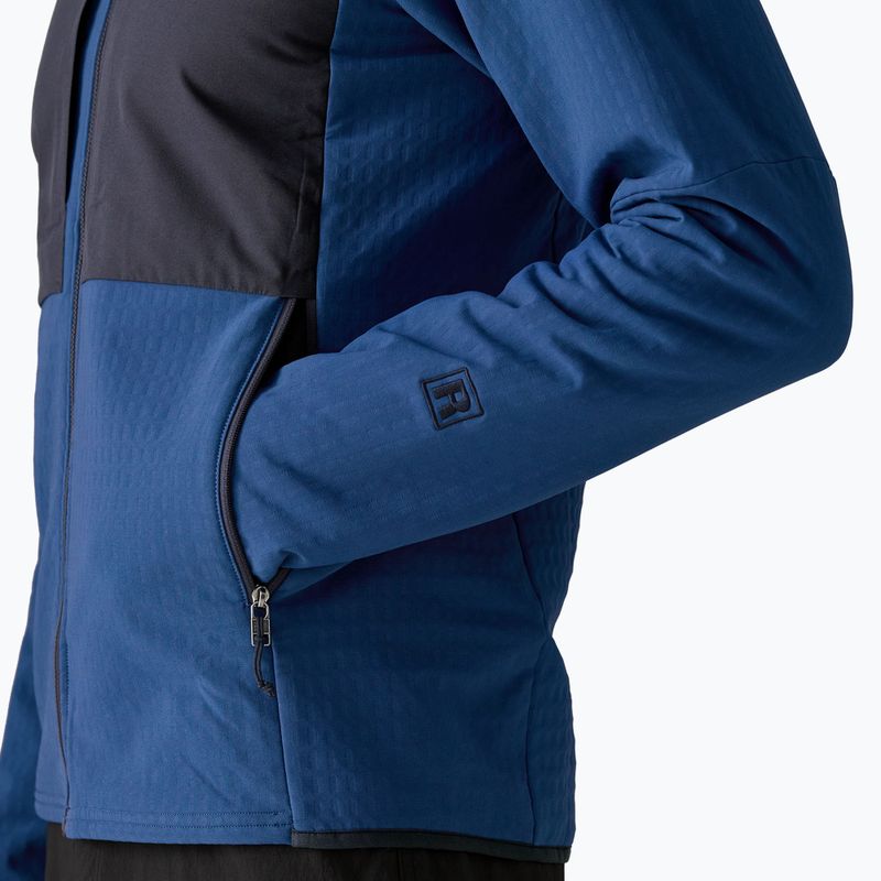 Pánská softshellová bunda Patagonia R2 TechFace Hoody clement blue 8