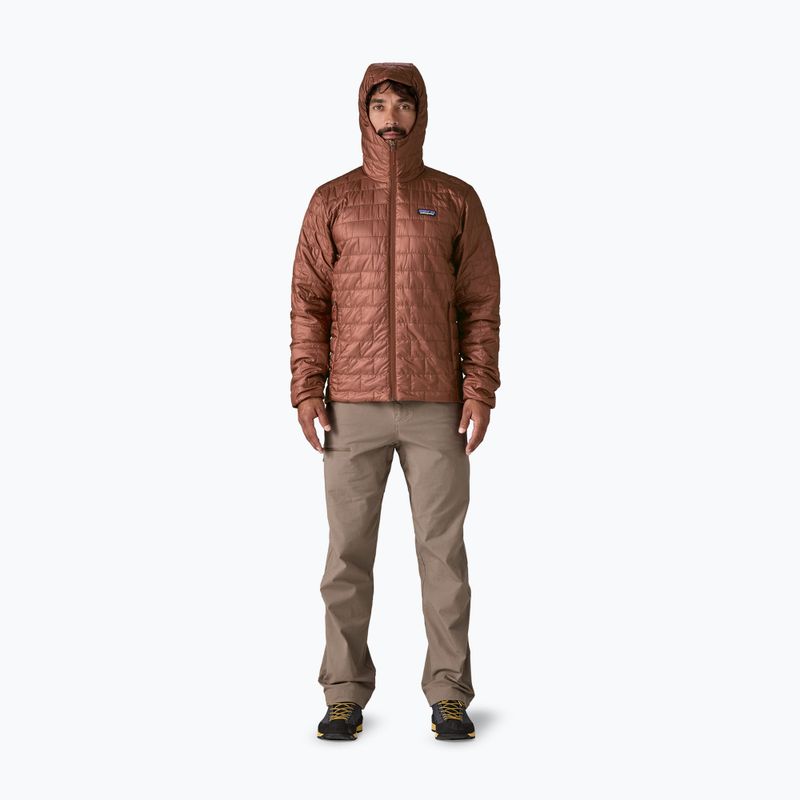Pánská péřová bunda Patagonia Nano Puff Hoody dried vanilla 2