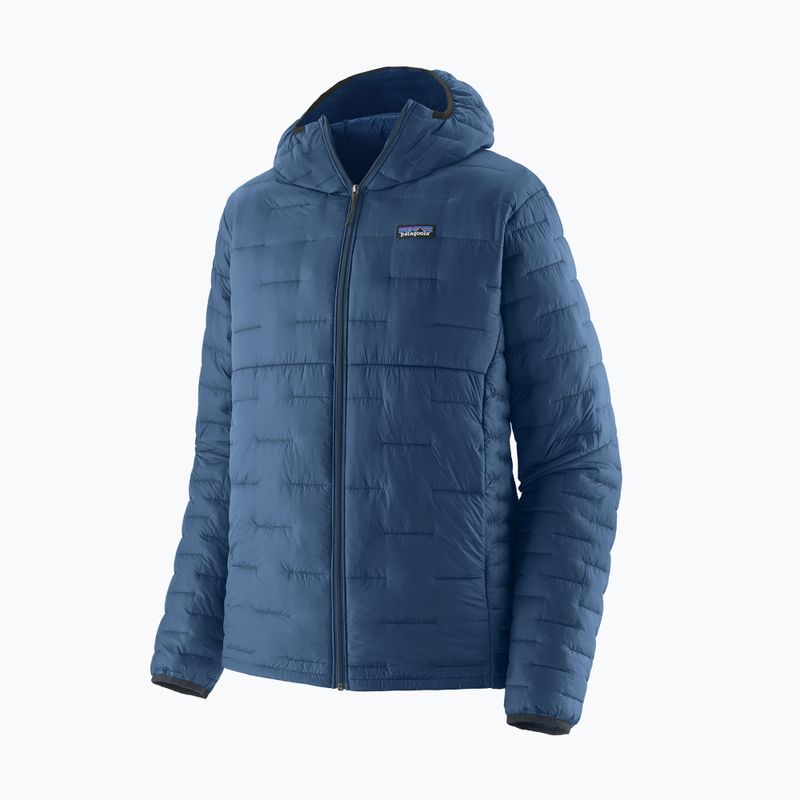 Pánská péřová bunda Patagonia Micro Puff Hoody clement blue 4