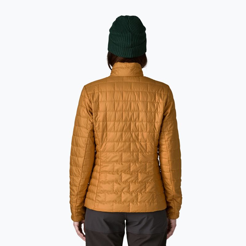 Dámská zateplená bunda Patagonia Nano Puff smolder talon gold 3