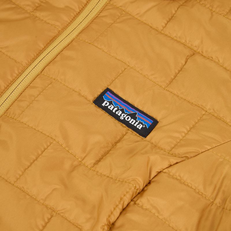 Dámská zateplená bunda Patagonia Nano Puff smolder talon gold 3