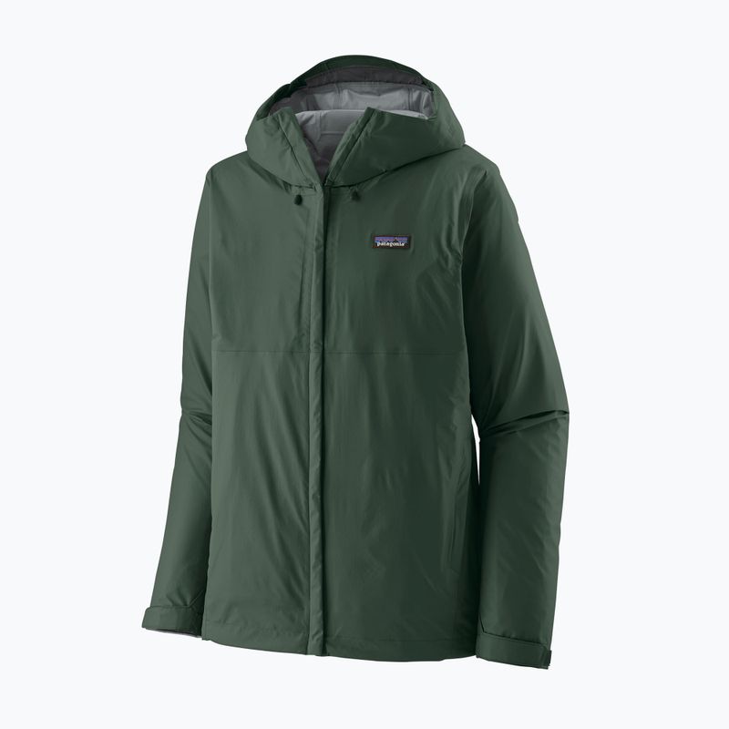 Pánská nepromokavá bunda Patagonia Torrentshell 3L Rain old growth green 4