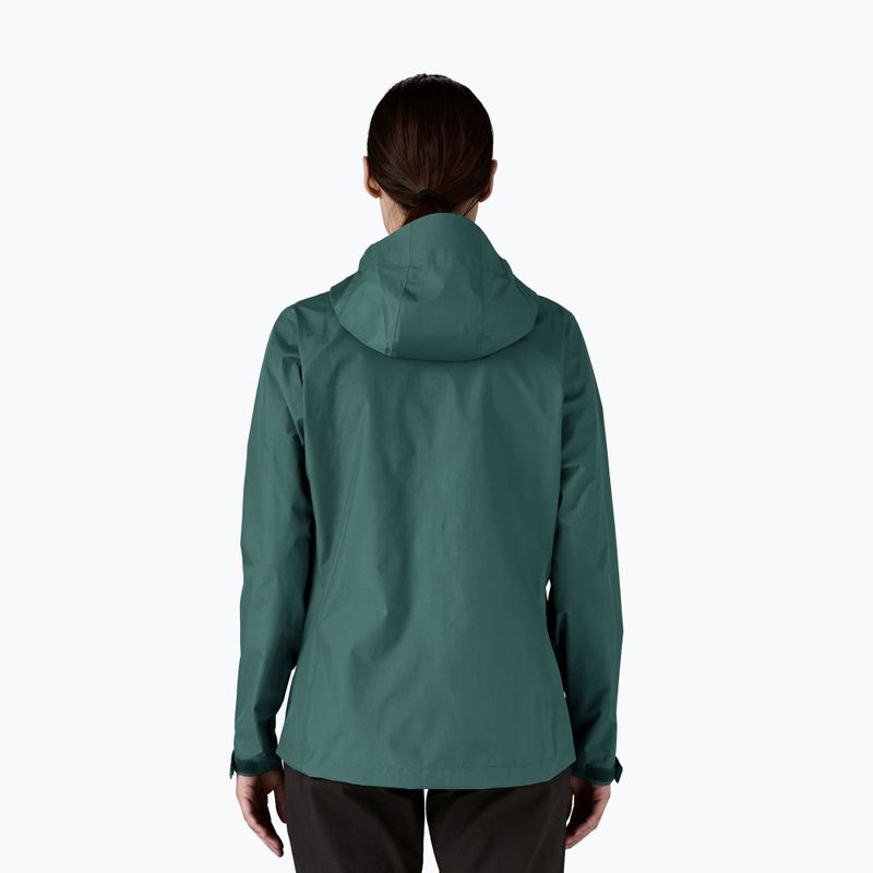 Dámská nepromokavá bunda Patagonia Torrentshell 3L Rain cascade green 2