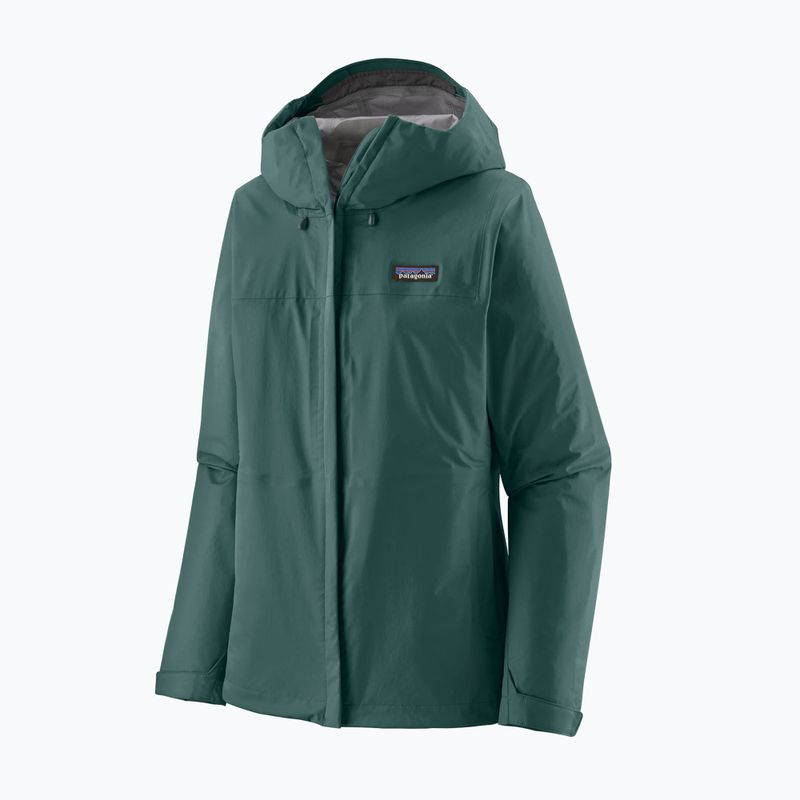 Dámská nepromokavá bunda Patagonia Torrentshell 3L Rain cascade green 4