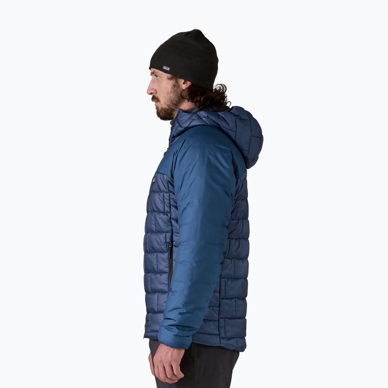 Pánská péřová bunda Patagonia Hi-Loft Nano Puff Hoody clement blue 3