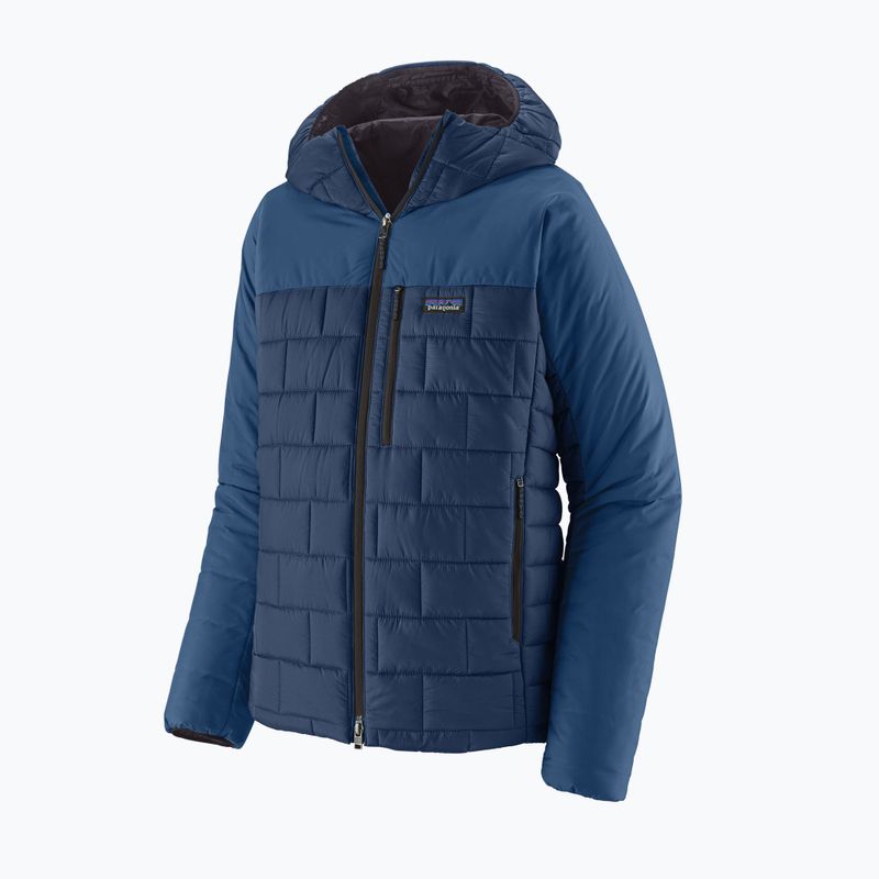 Pánská péřová bunda Patagonia Hi-Loft Nano Puff Hoody clement blue 4