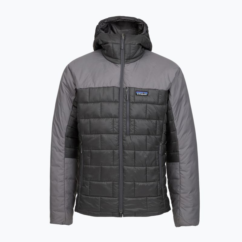 Pánská péřová bunda Patagonia Hi-Loft Nano Puff Hoody forge grey 10