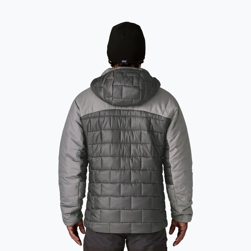 Pánská péřová bunda Patagonia Hi-Loft Nano Puff Hoody forge grey 2