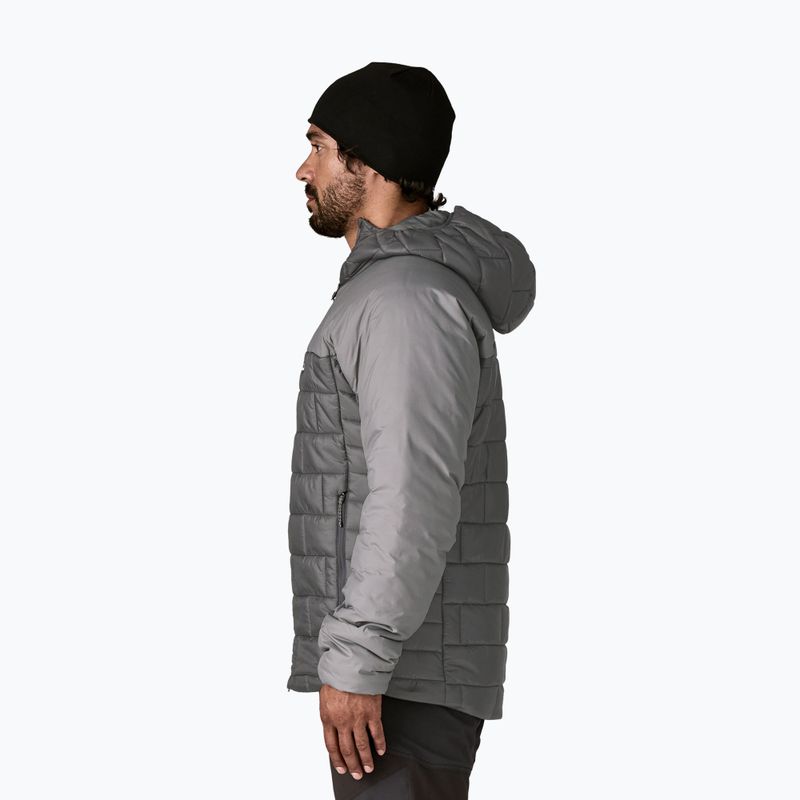 Pánská péřová bunda Patagonia Hi-Loft Nano Puff Hoody forge grey 3