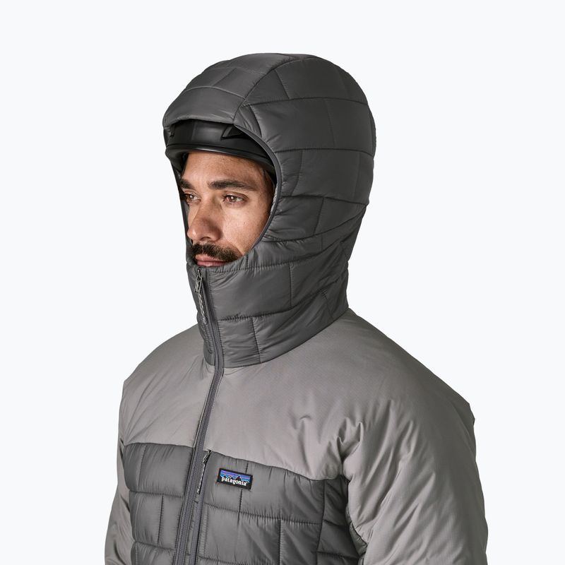 Pánská péřová bunda Patagonia Hi-Loft Nano Puff Hoody forge grey 6