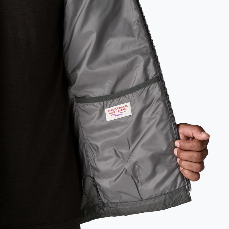 Pánská péřová bunda Patagonia Hi-Loft Nano Puff Hoody forge grey 9