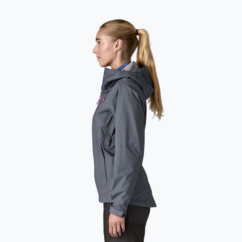 Dámská nepromokavá bunda Patagonia Granite Crest Rain smolder blue 3