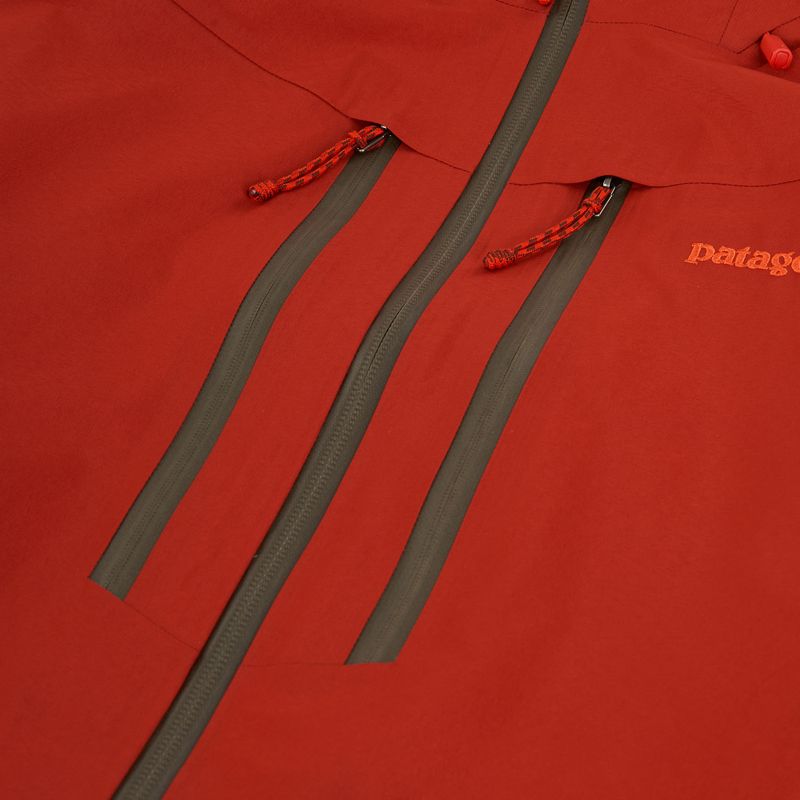 Pánská nepromokavá bunda Patagonia Pluma Pro amanita red 3