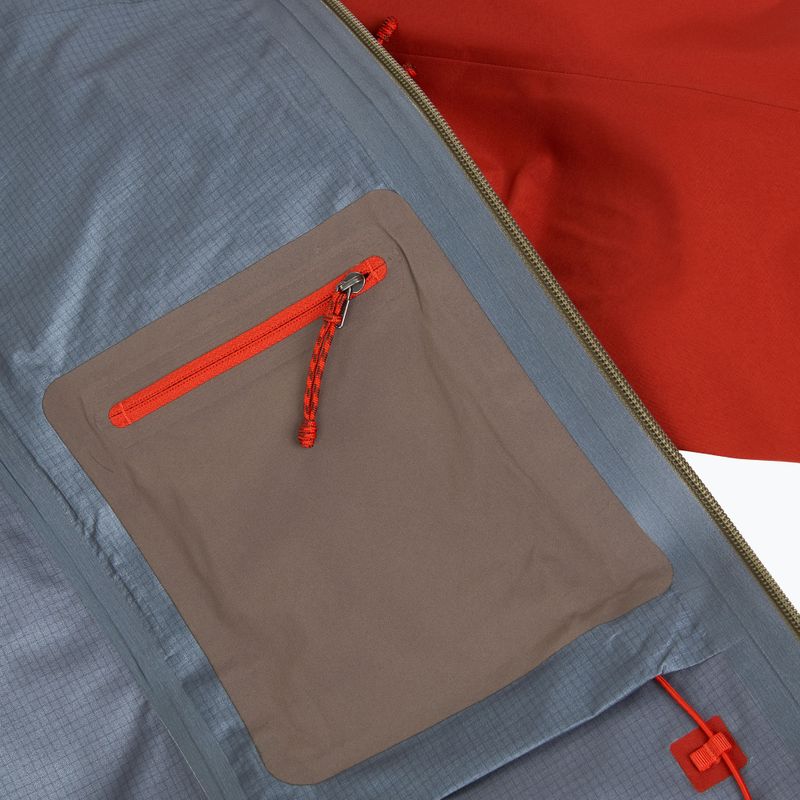 Pánská nepromokavá bunda Patagonia Pluma Pro amanita red 5