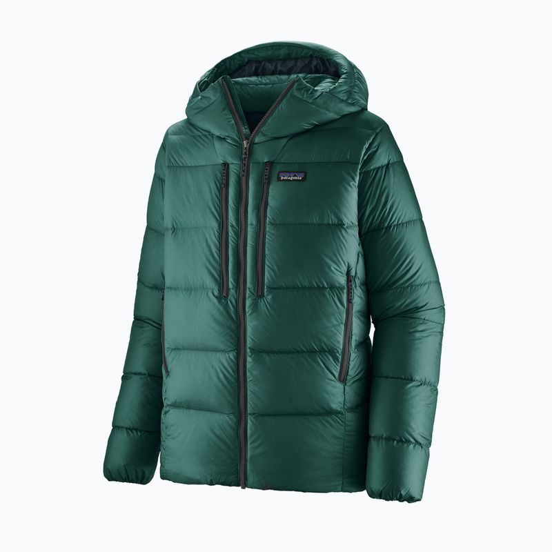 Pánská péřová bunda Patagonia Fitz Roy Down Hoody cascade green