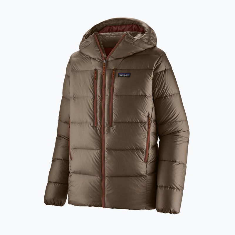 Pánská péřová bunda Patagonia Fitz Roy Down Hoody marlow brown