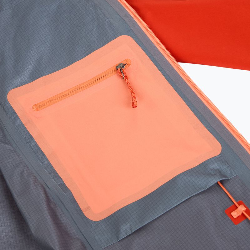 Dámská nepromokavá bunda Patagonia Pluma Pro sizzle red 6