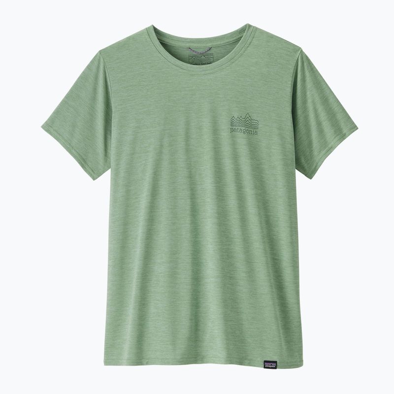 Dámské tričko Patagonia Cap Cool Daily Graphic Shirt strataspire / ellwood green x-dye 4