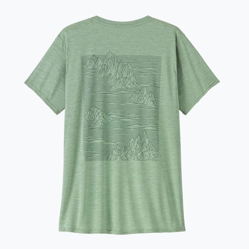 Dámské tričko Patagonia Cap Cool Daily Graphic Shirt strataspire / ellwood green x-dye 5